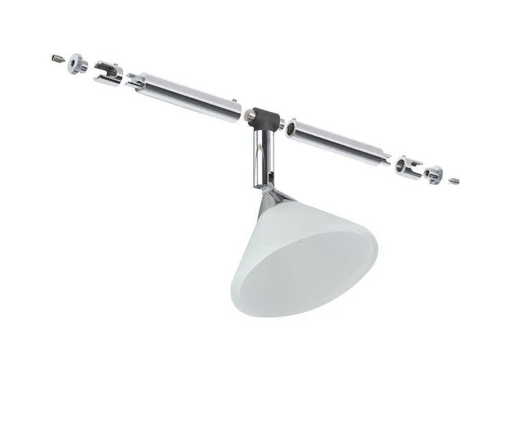 Seilsystem Spot Colmar GU4 Chrom matt 12V