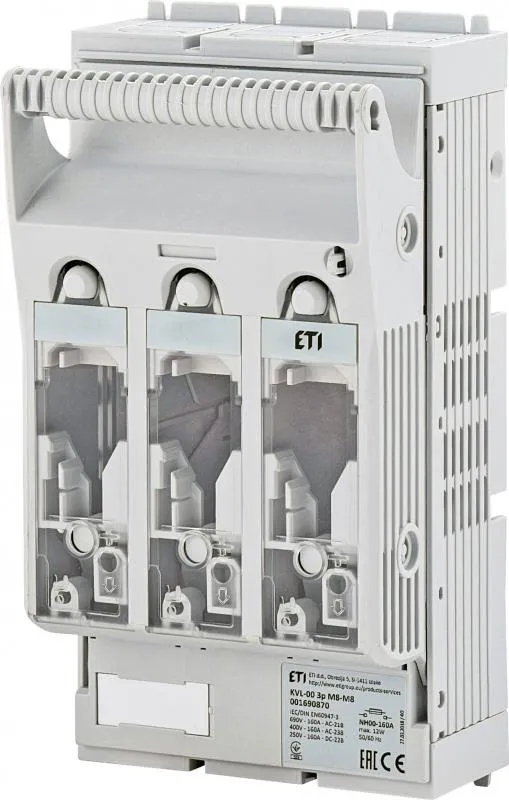 Sicherungstrenner - KVL-00 3p M8-M8 001690870 ETI