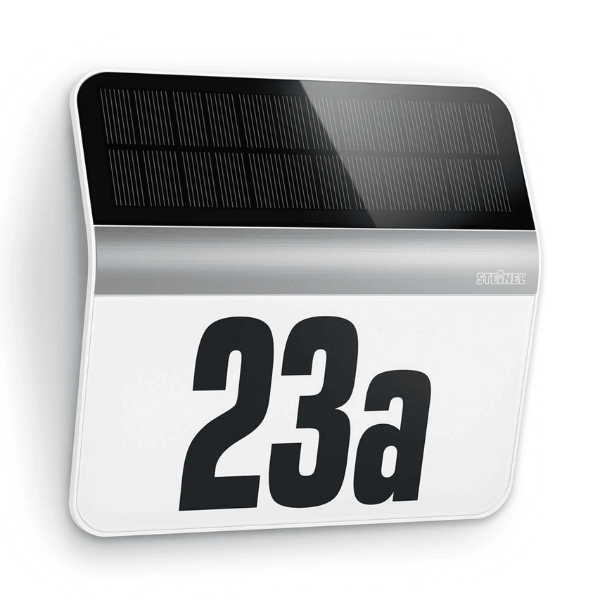 Solar Strahler LED XSolar LH-N mit Sensor 0,03W 4000K IP44Edelstahl Steinel