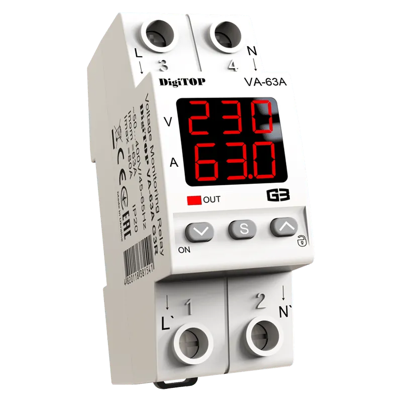 Spannungsrelais mit Stromregelung VA- 63AG3R