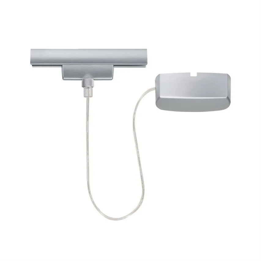 Stromversorgung - Mitte/Ende Schienensystem URail Chrom matt