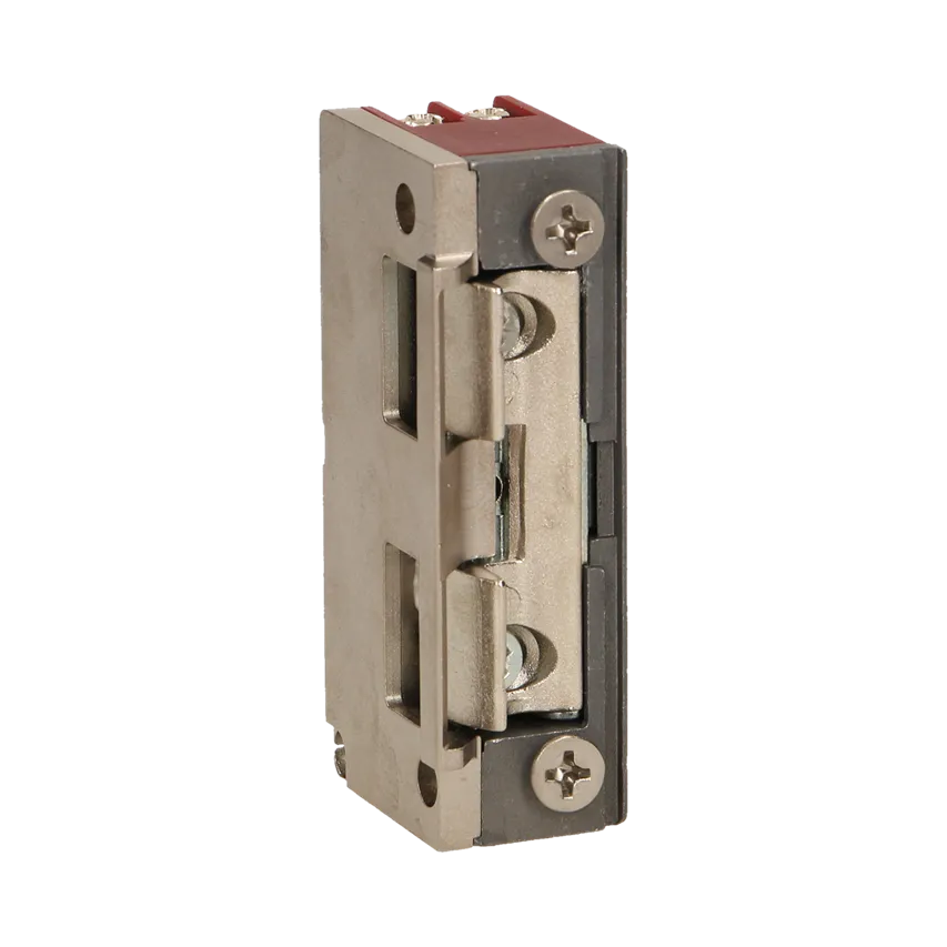 Symmetrischer elektrischer Türöffner mit Führung, reversibel, MINI, Schwachstrom, 280mA für 12VDC