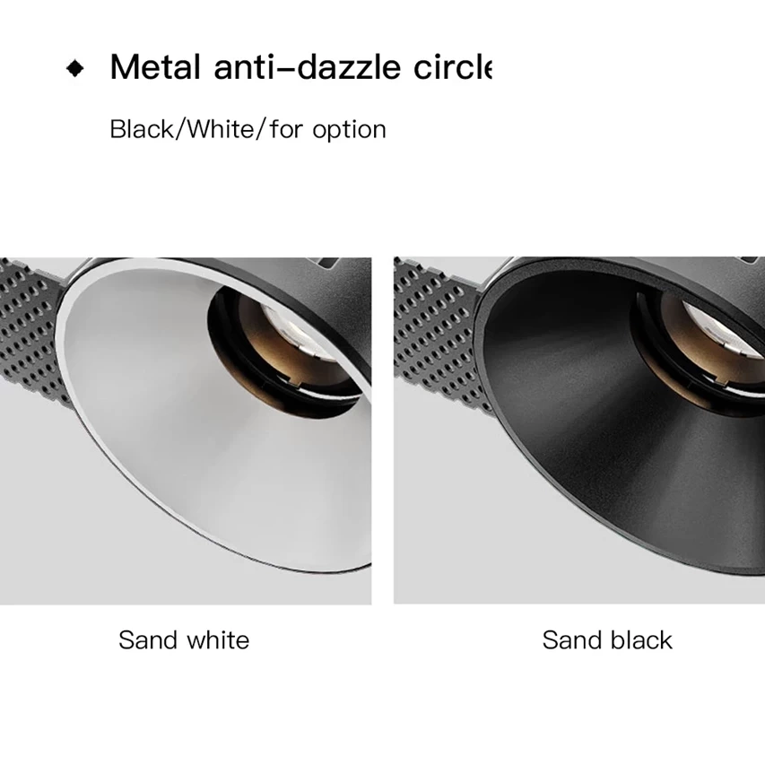TRIMLESS Flush-mounted rahmenloses Downlight IP44