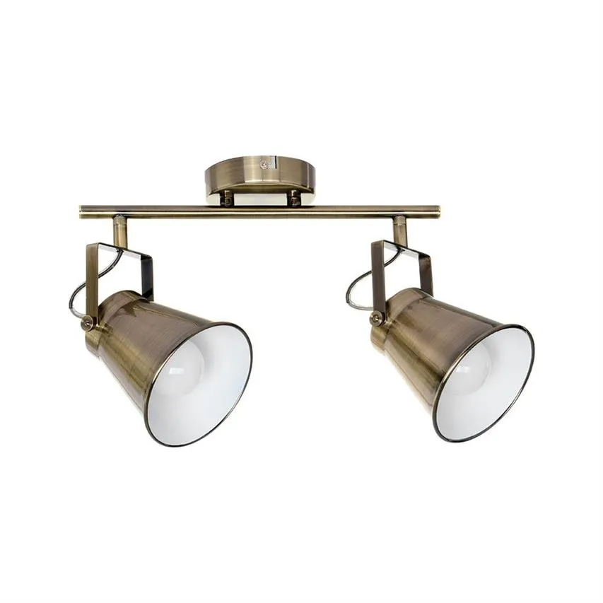 Tekla Deckenleuchte 2xE27 Max.60W Patina BRITOP Lighting 2742211