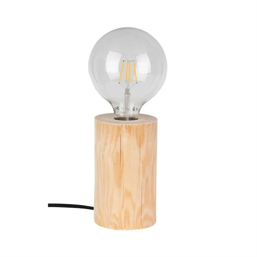 Trabo Table Tischleuchte 1xE27 Max.25W Kiefer Gebeizt/Schwarz Spot Light 76910150