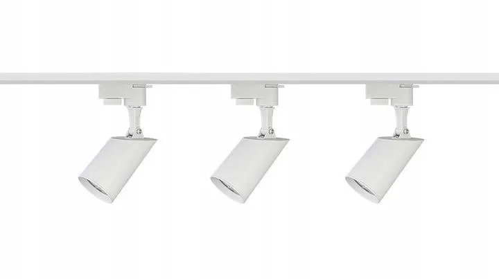 UMFASSENDER SCHIENENBAUSATZ MIT REFLEKTOREN WEISS (1,90 m Schiene + 3 Stück Reflektoren) SCHIENENSYSTEM