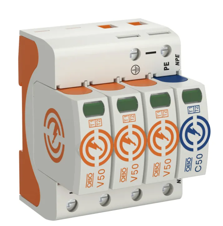 Überspannungs-Ableiter B+C Typ 1+2, 3P+N 12,5kA 280V V50-3+NPE-280 5093526 OBO BATTERMANN