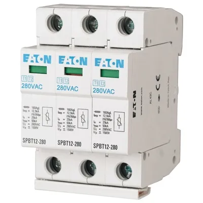 Überspannungsschutz B+C 3P 12,5kA SPBT12-280/3 158330 EATON
