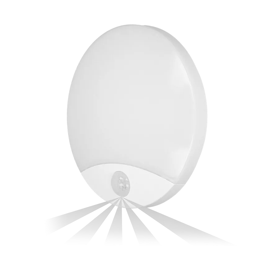 VIRAZON LED 15W, Bewegungsmelder Plafond, 1050lm, IP44, 4000K, Milchpolycarbonat, weiß