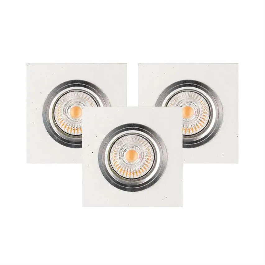 Vitar Square Deckenleuchte Incl.3xLED GU10 5W Spot Light 2515337