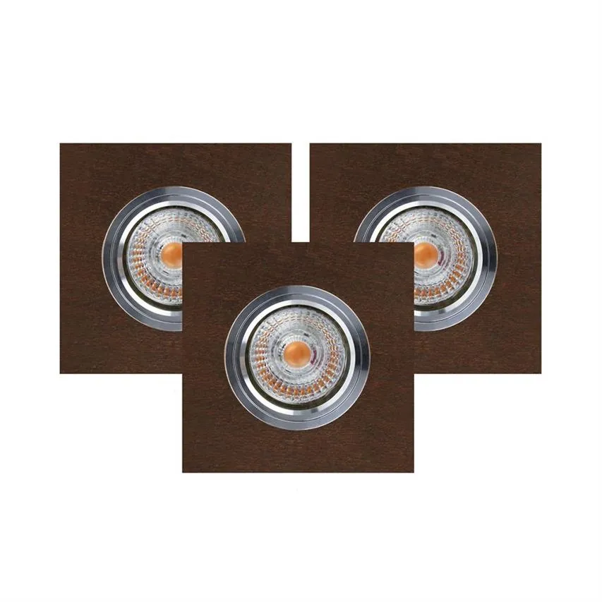 Vitar Wood Square Deckenleuchte Incl.3 Spot Light 2515376