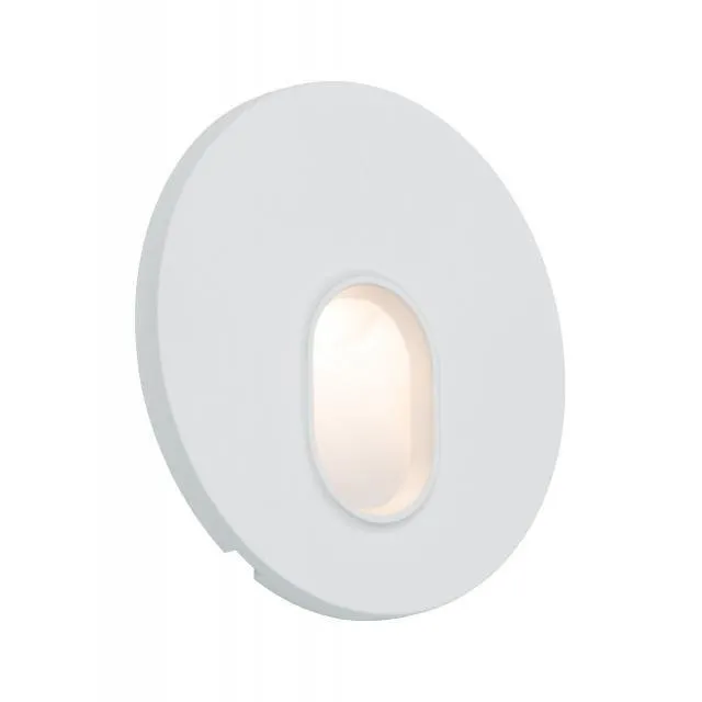 Wand/Treppen Einbauleuchte okrągła 1,7W 2700K 230V - Weiß Paulmann PL92924