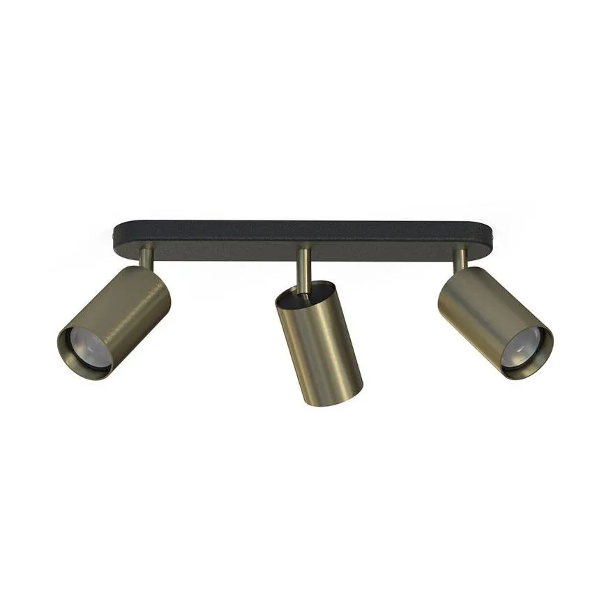 Wandleuchte Eye Spot III GU10 schwarz, Messing Nowodvorski 8818