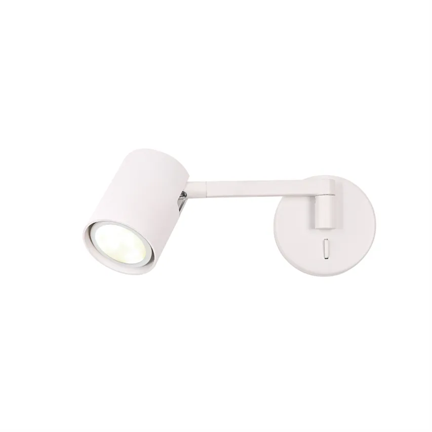 Wandleuchte mit Ausleger Snow 40W GU10 weiß Light Prestige