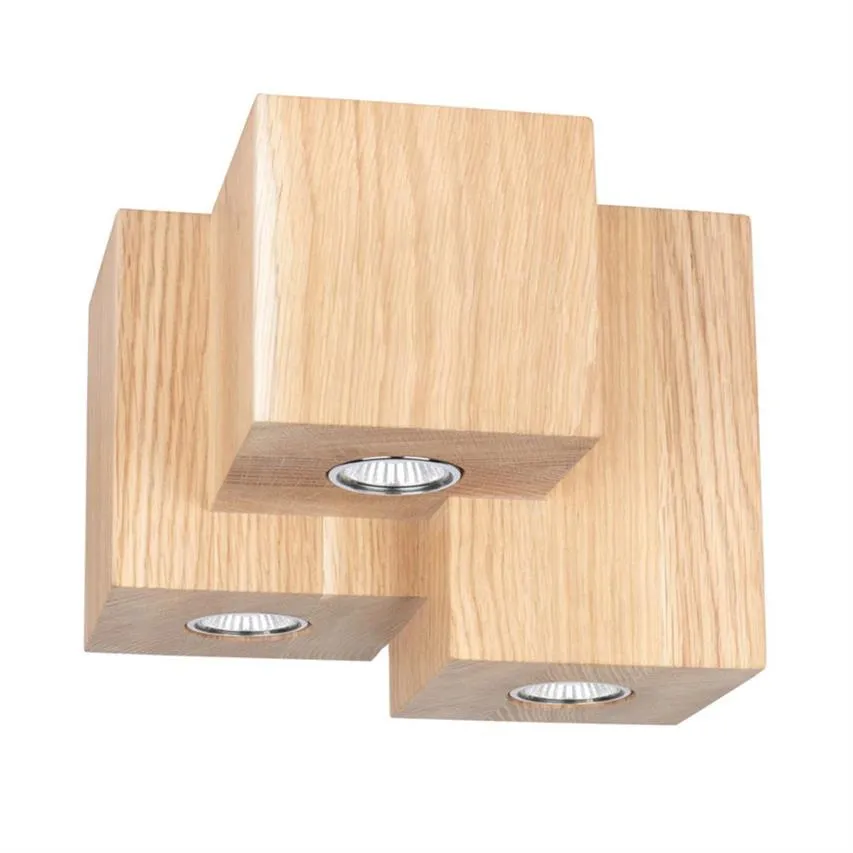 Wooddream Square Deckenleuchte Incl. 3x Spot Light 2576374