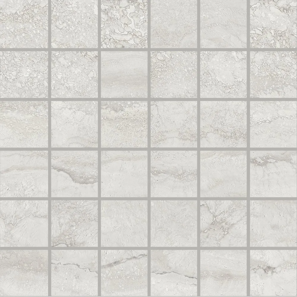 PROVENZA FLIESEN UNIQUE TRAVERTINE MOSAIK SILVER VEIN CUT FULL LAPPATO 30X30
