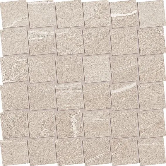 ERGON STONE TALK MOSAICO DADO MARTELLATA SAND NATURAL 30X30