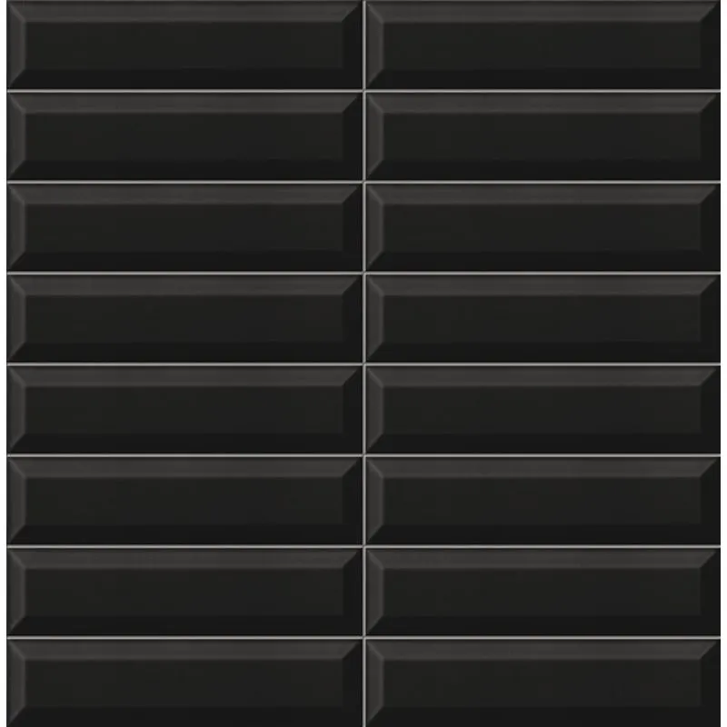 MAINZU FLIESEN SETTECENTO BISSEL NEGRO LUX 7,5X30