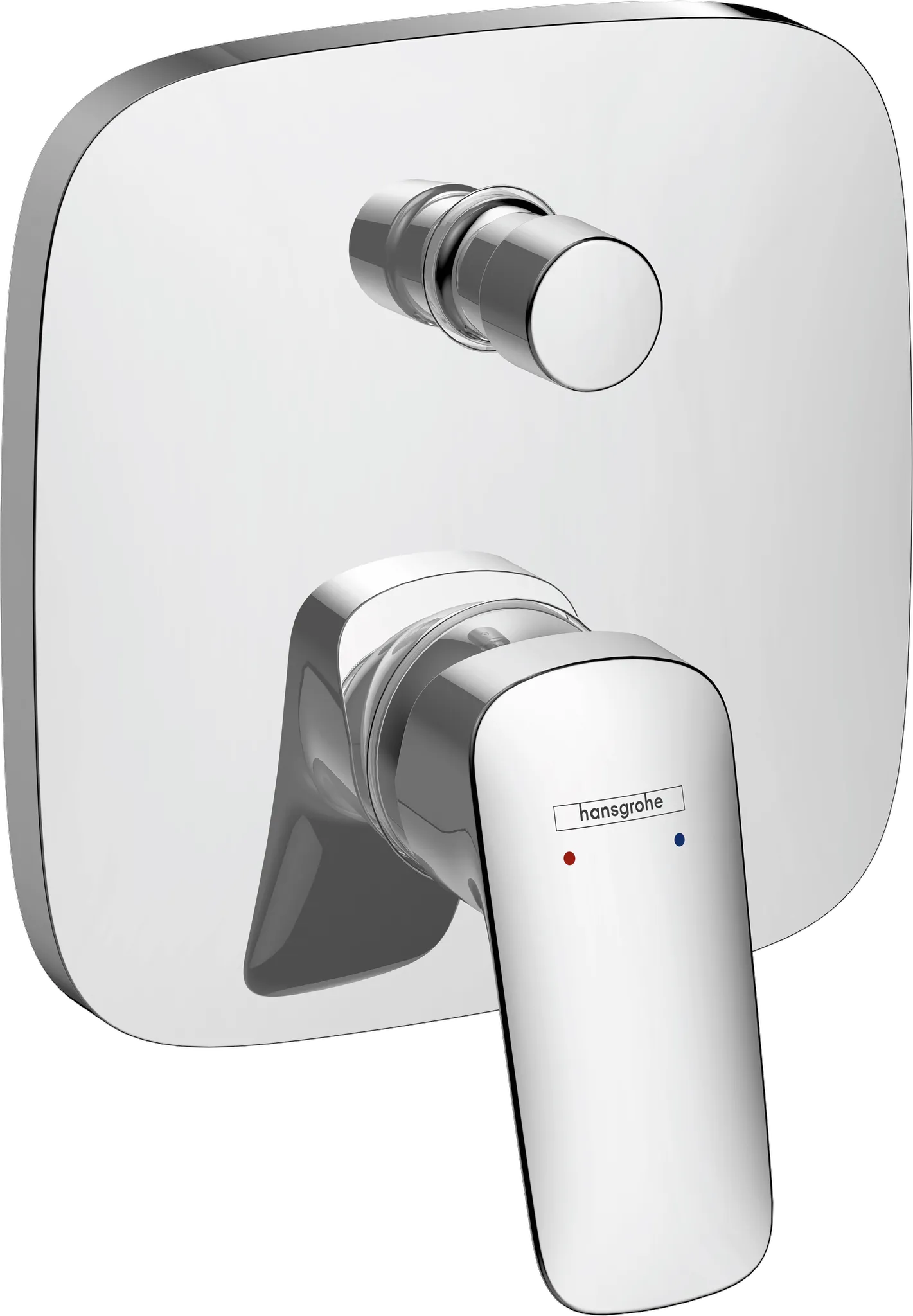 Wannenmischer Unterputz Logis Fertigset chrom