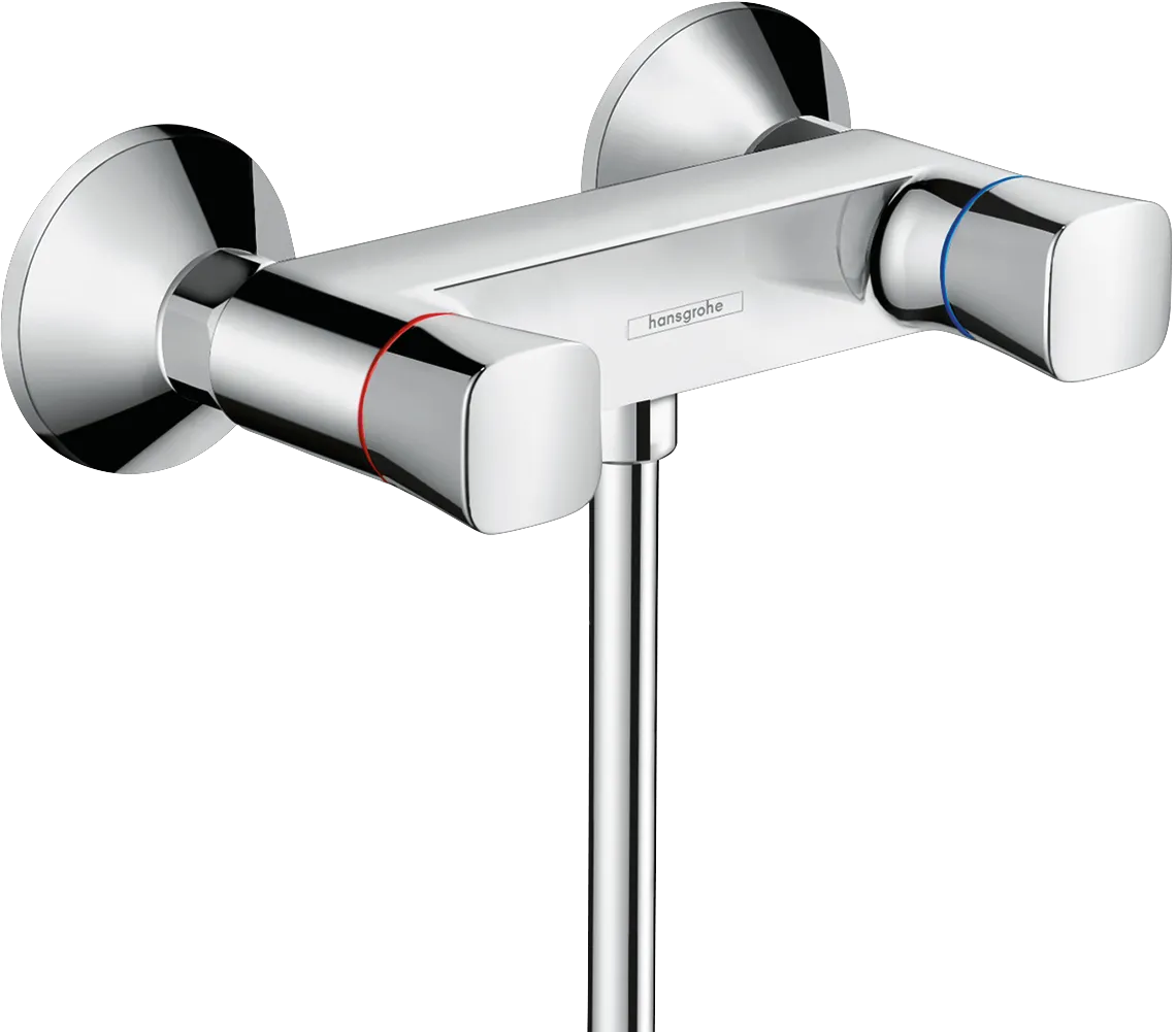 Zweigriff Brausenarmatur Aufputz Logis chrom