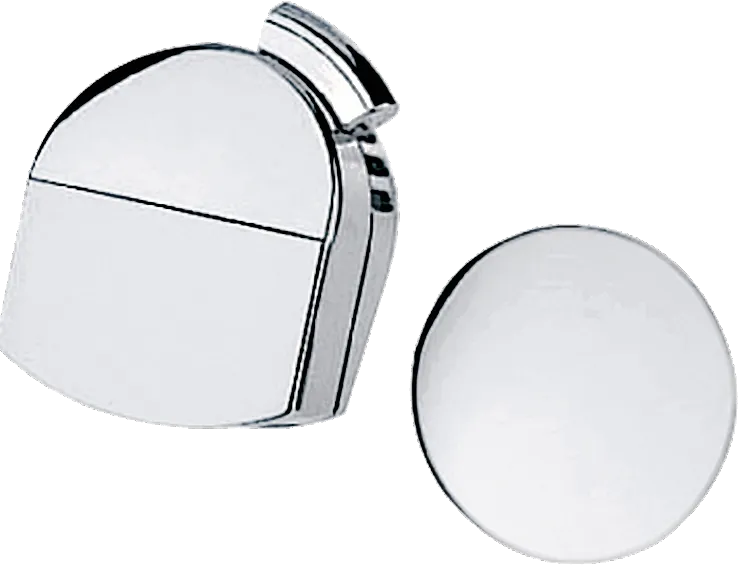 Ab-,Über und Einlaufgarnitur Exafill Fertigset flache Ausführung chrom