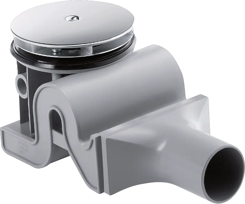 Ablaufgarnitur Duschwannen Raindrain 90 XXL Komplettset chrom