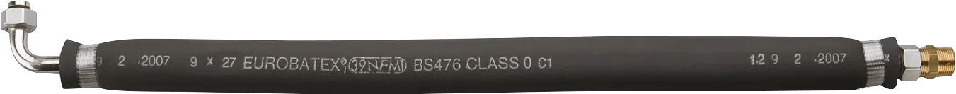 Anschlussschlauch flexibel 800mm mit Winkelstück