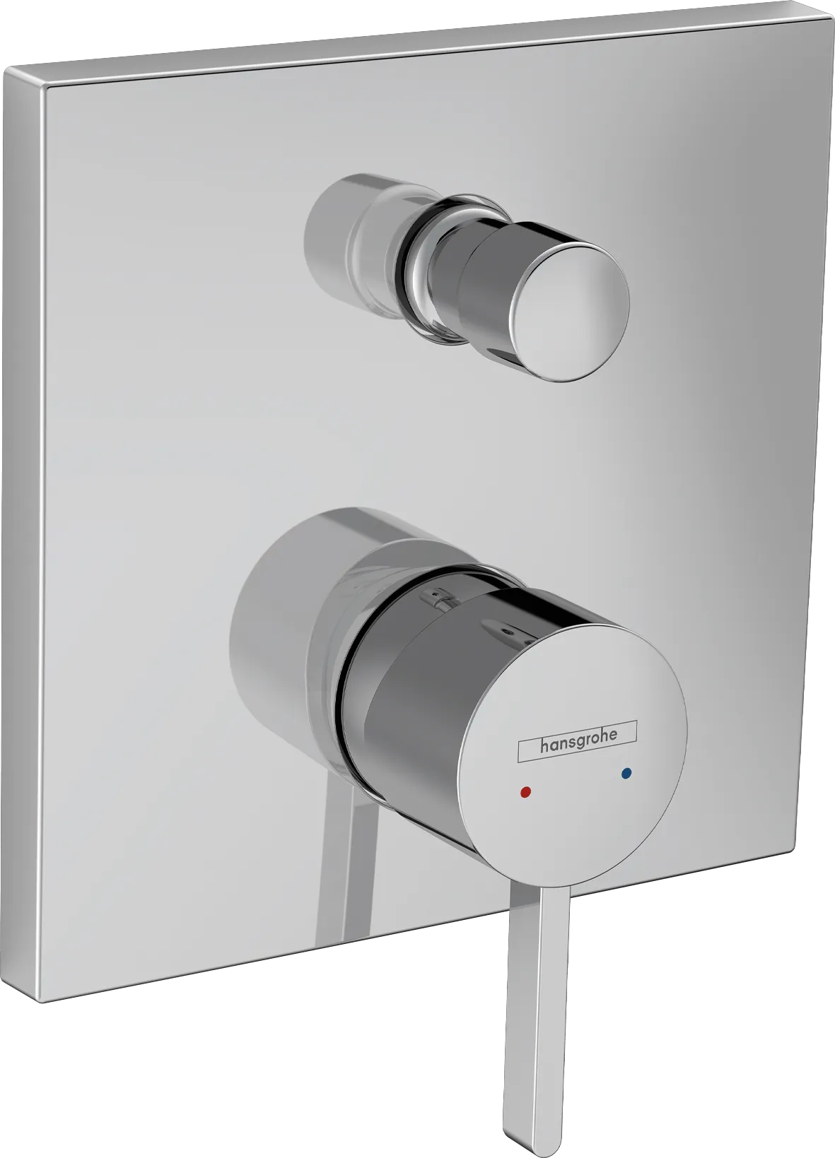 Wannenmischer Unterputz Finoris Fertigset chrom