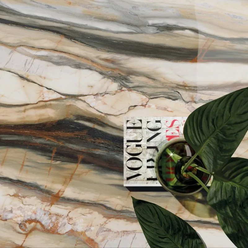 ABK FLIESEN SENSI 900 OYSTER GOLD LUX REKTIFIZIERT 60X120