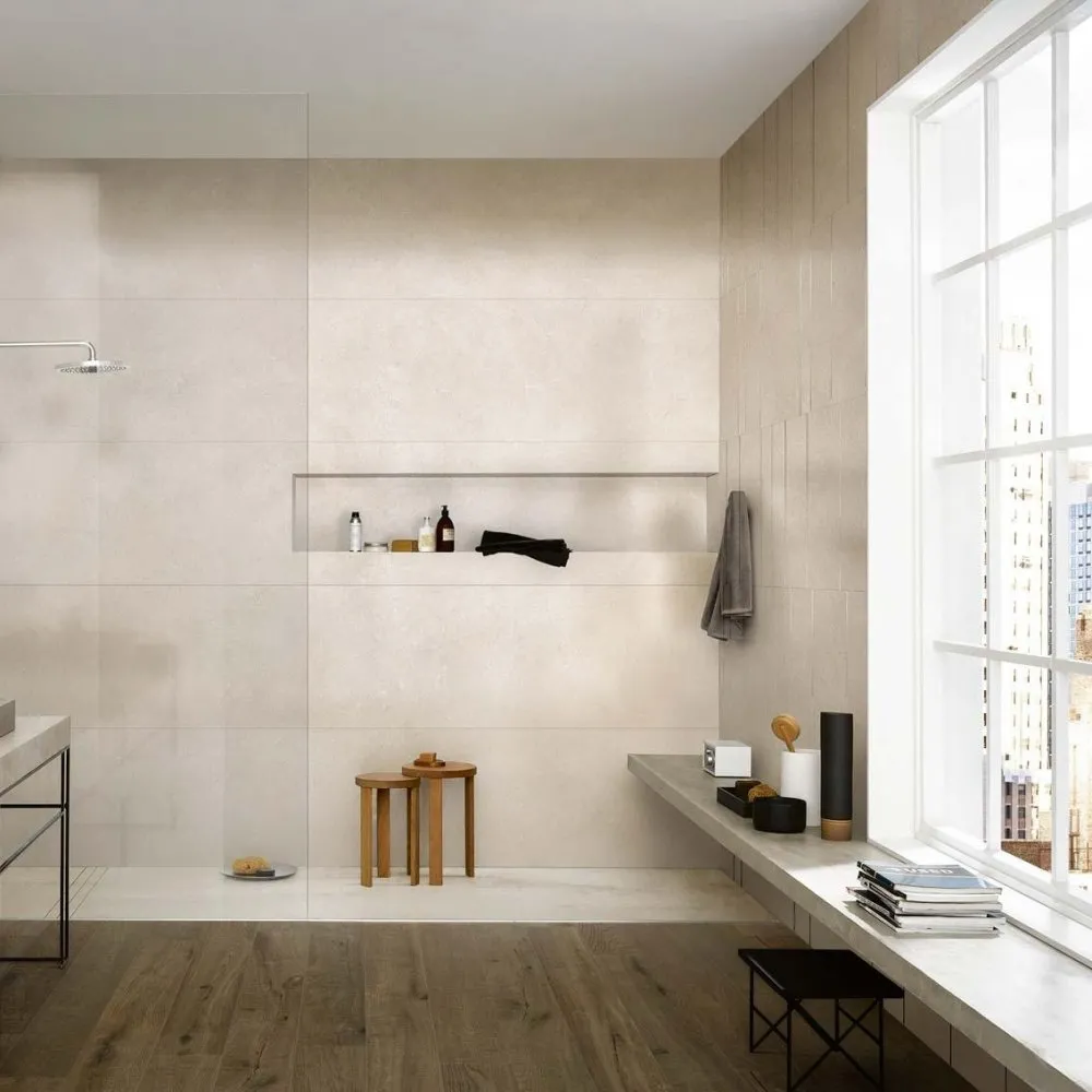 MARAZZI MAGNIFICA FLIESEN LIMESTONE SAND NATURAL REKTIFIZIERT 60X180