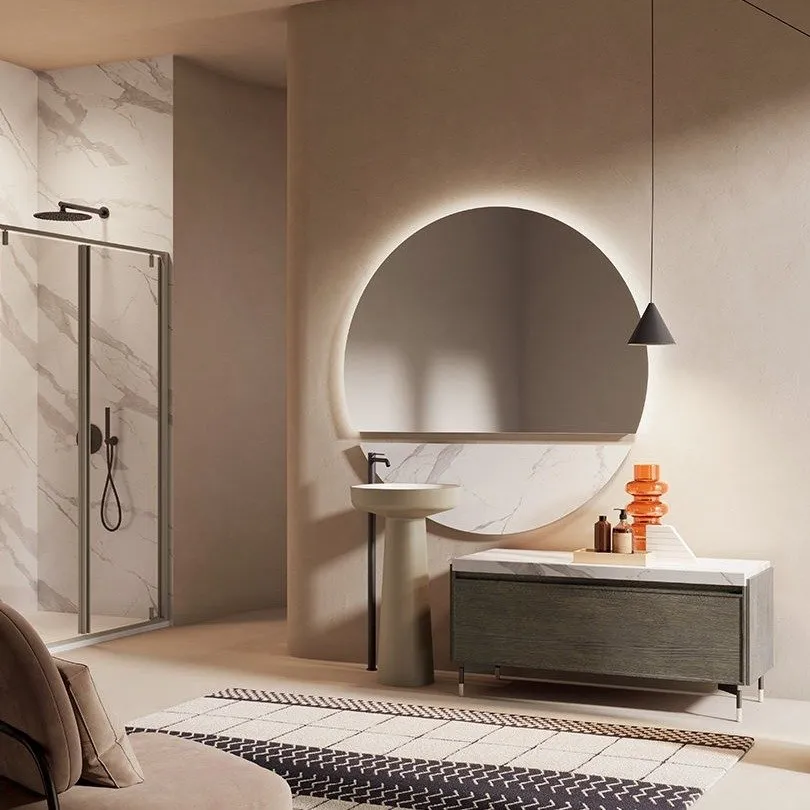 ARTESI HERITAGE ST02 UNTERSCHRANK 1 SCHUBLADE MIT STEINZEUGPLATTE, WASCHBECKEN