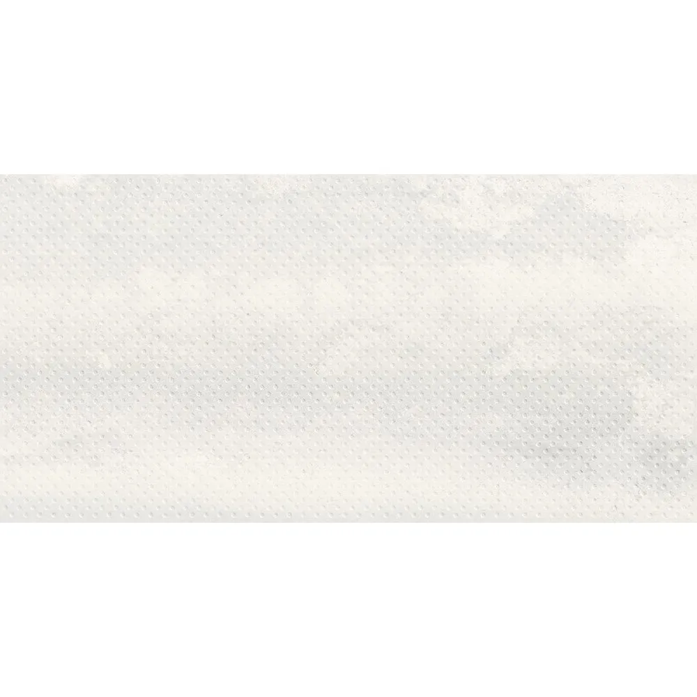 VIVA METALLICA METALRIDDLE STEEL WHITE NATURAL REKTIFIZIERT 30X60