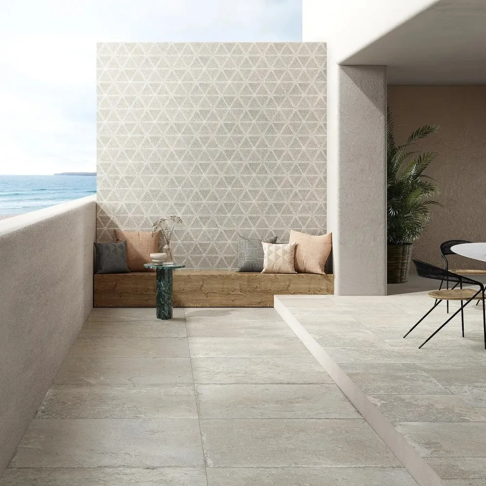 DOM CERAMICHE FLIESEN SIGNATURE STONE GREY OUTDOOR REKTIFIZIERT 90X90