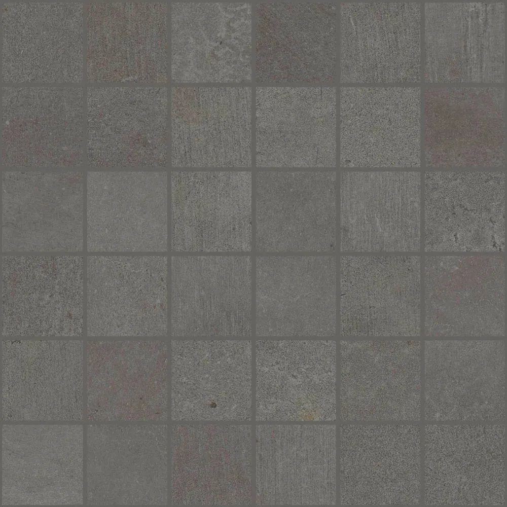 MARAZZI FLIESEN PLASTER MOSAIK ANTHRACITE NATURAL 30X30