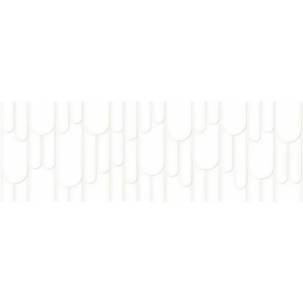 ITT CERAMIC FLIESEN SAUVAGE DEKOR WHITE NATURAL REKTIFIZIERT 29,5X90