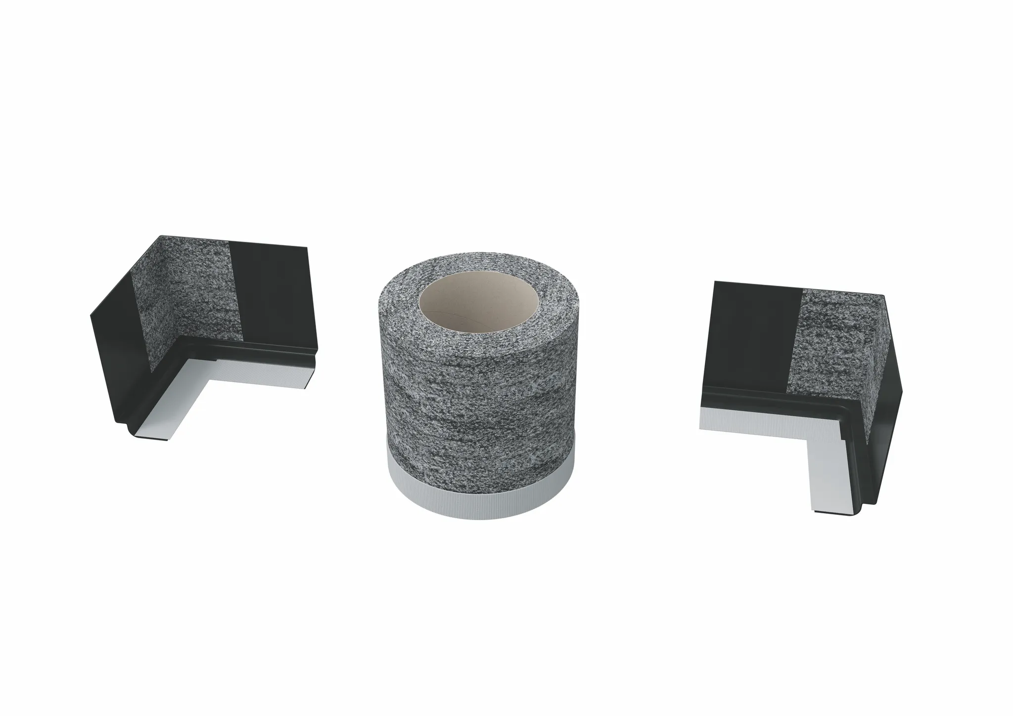 DICHTSET FLACHER RAND, Abdichtungsset für Badewannen mit flachem Rand