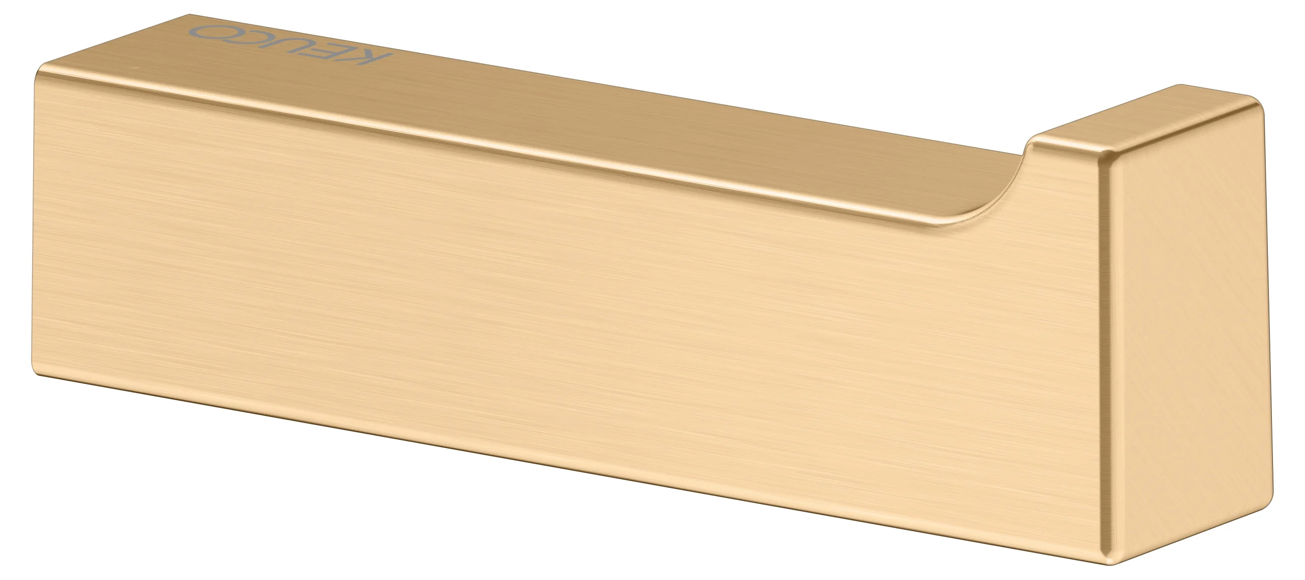 Edition 11 Bademantelhaken Messing gebürstet