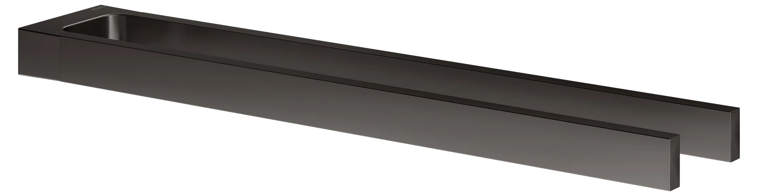 Edition 11 Handtuchhalter 450 mm Titanschwarz geb.