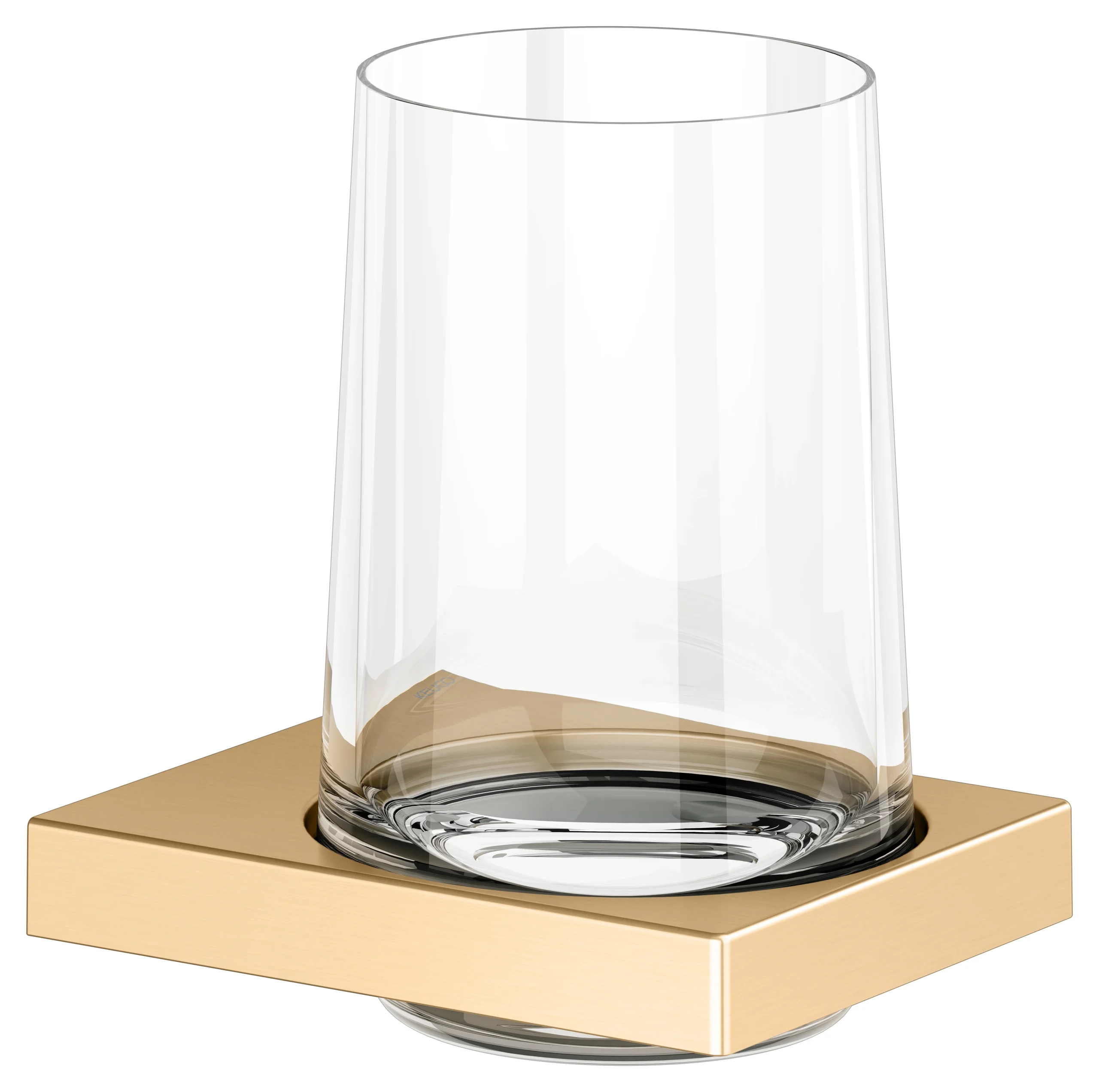 Edition 11 Glashalter Messing gebürstet