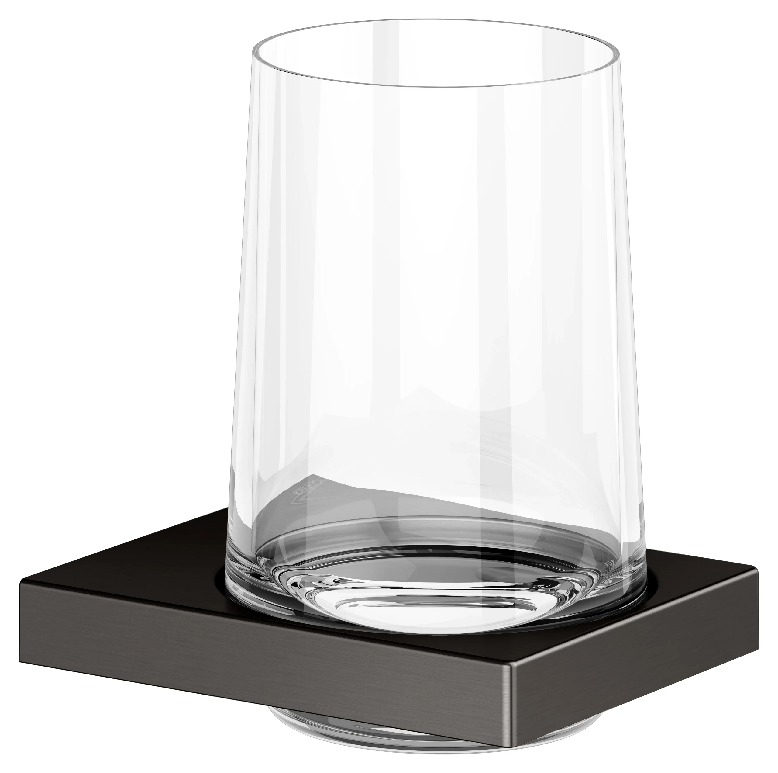 Edition 11 Glashalter Titanschwarz gebürstet