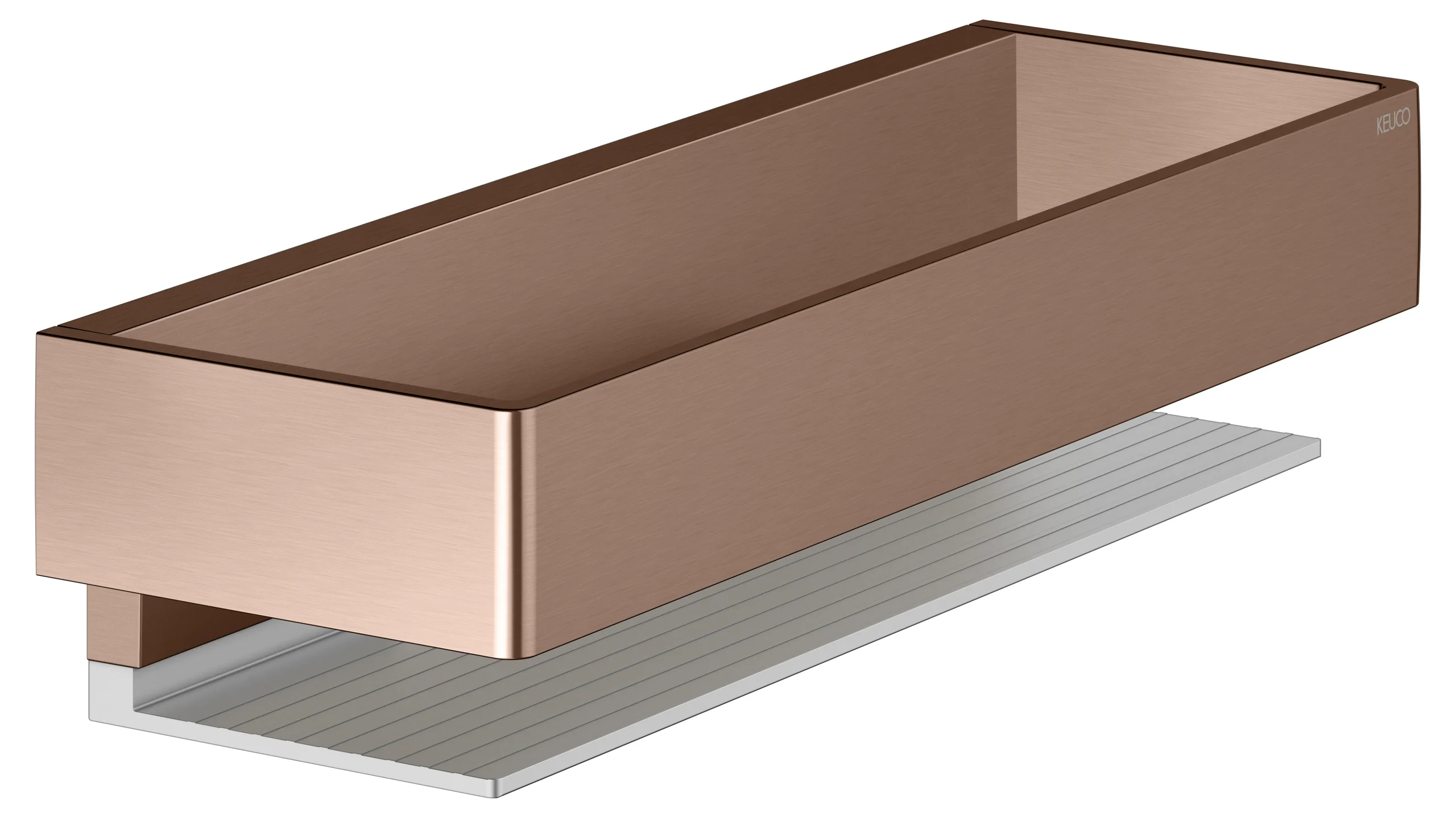 Edition 11 Duschkorb Rotgold gebürstet / Alu