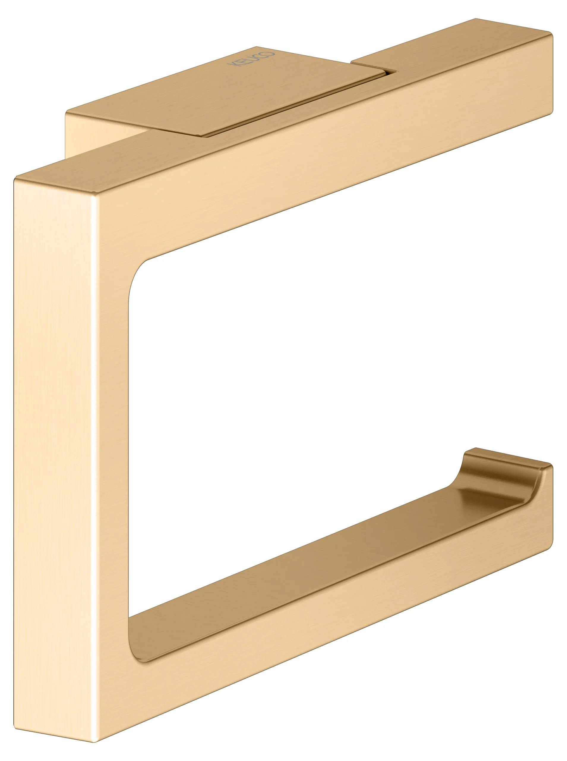 Edition 11 Toilettenpapierhalter Messing gebürstet