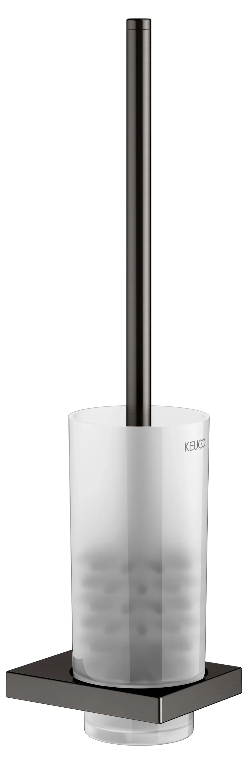 Edition 11 Toilettenbürstengarnitur Titanschwarz gebürstet