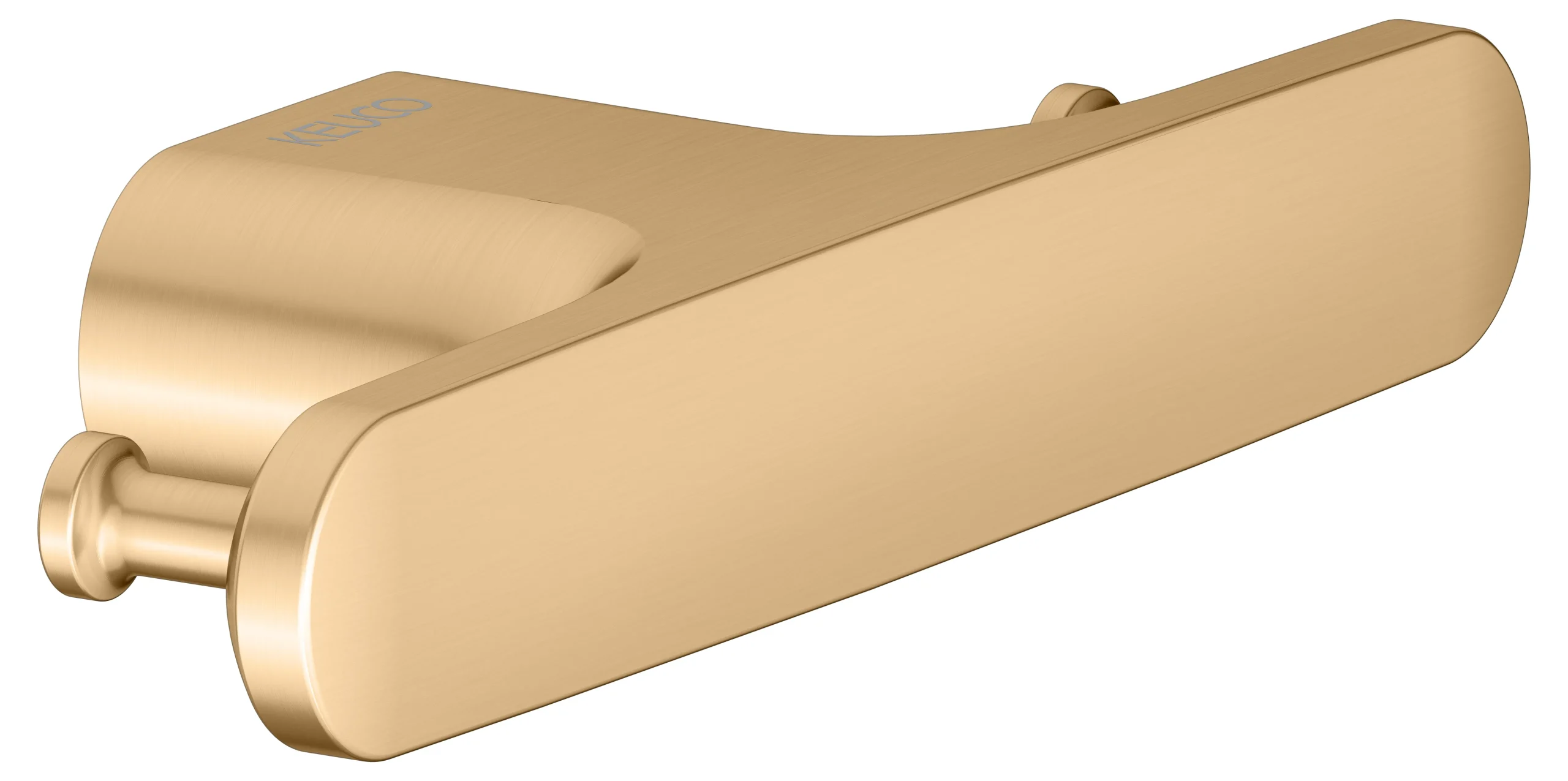 Edition 400 Handtuchhaken doppelt Messing gebürstet