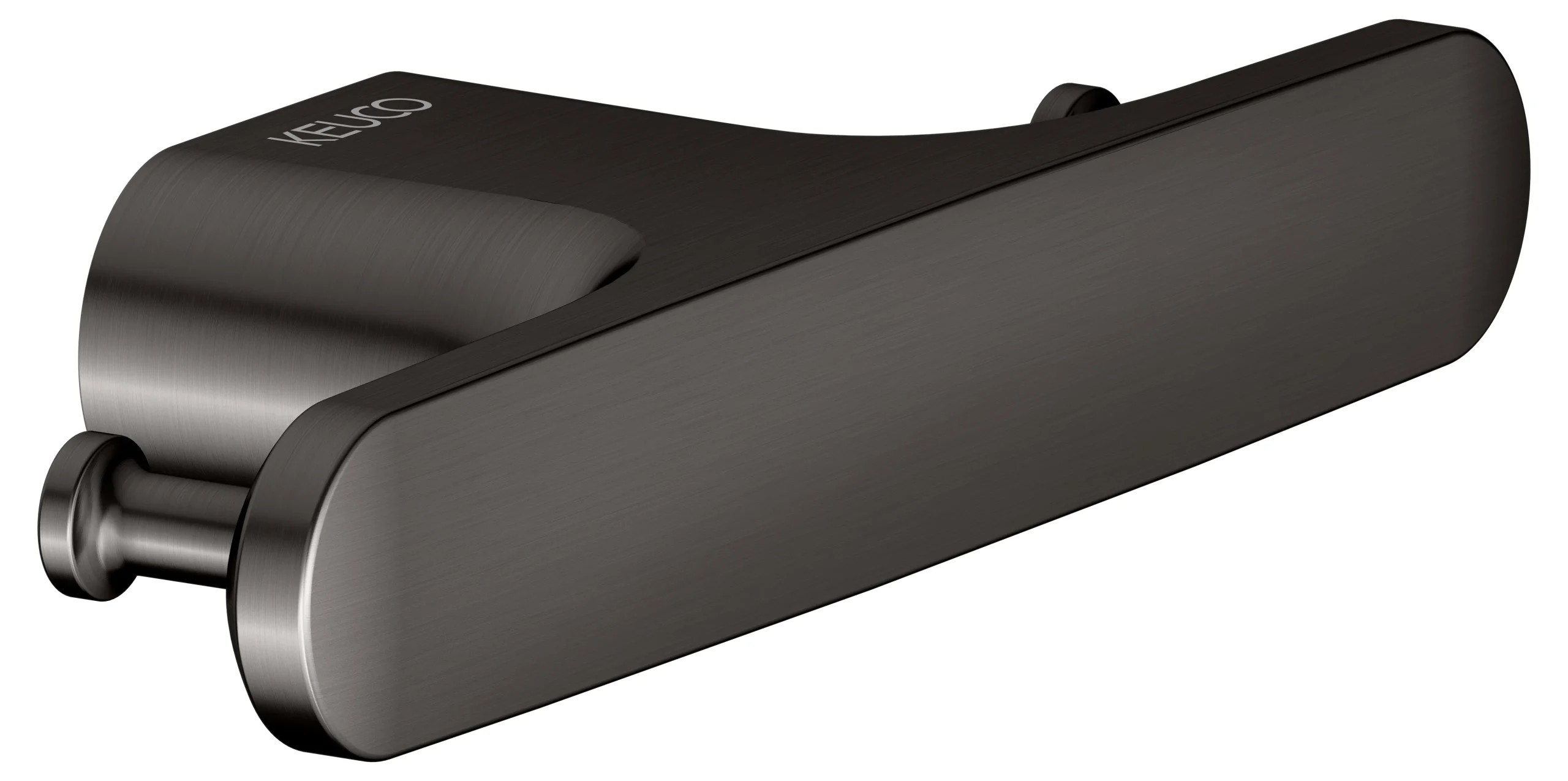 Edition 400 Handtuchhaken doppelt Titanschwarz gebürstet