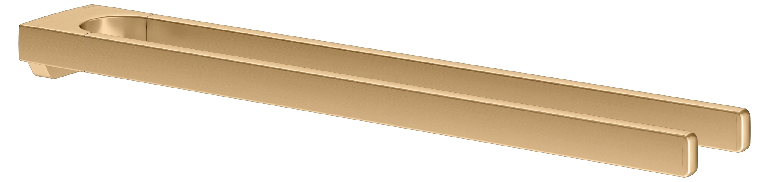 Collection Moll Handtuchhalter 450 mm Messing gebürstet 2-armig