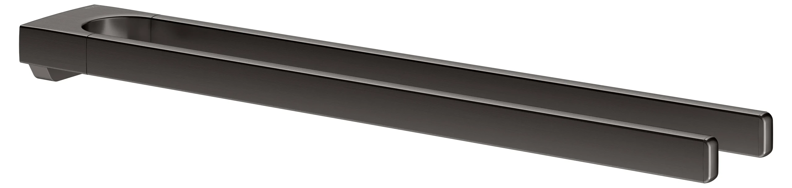 Collection Moll Handtuchhalter 450 mm Titanschwarz gebürstet 2-armig