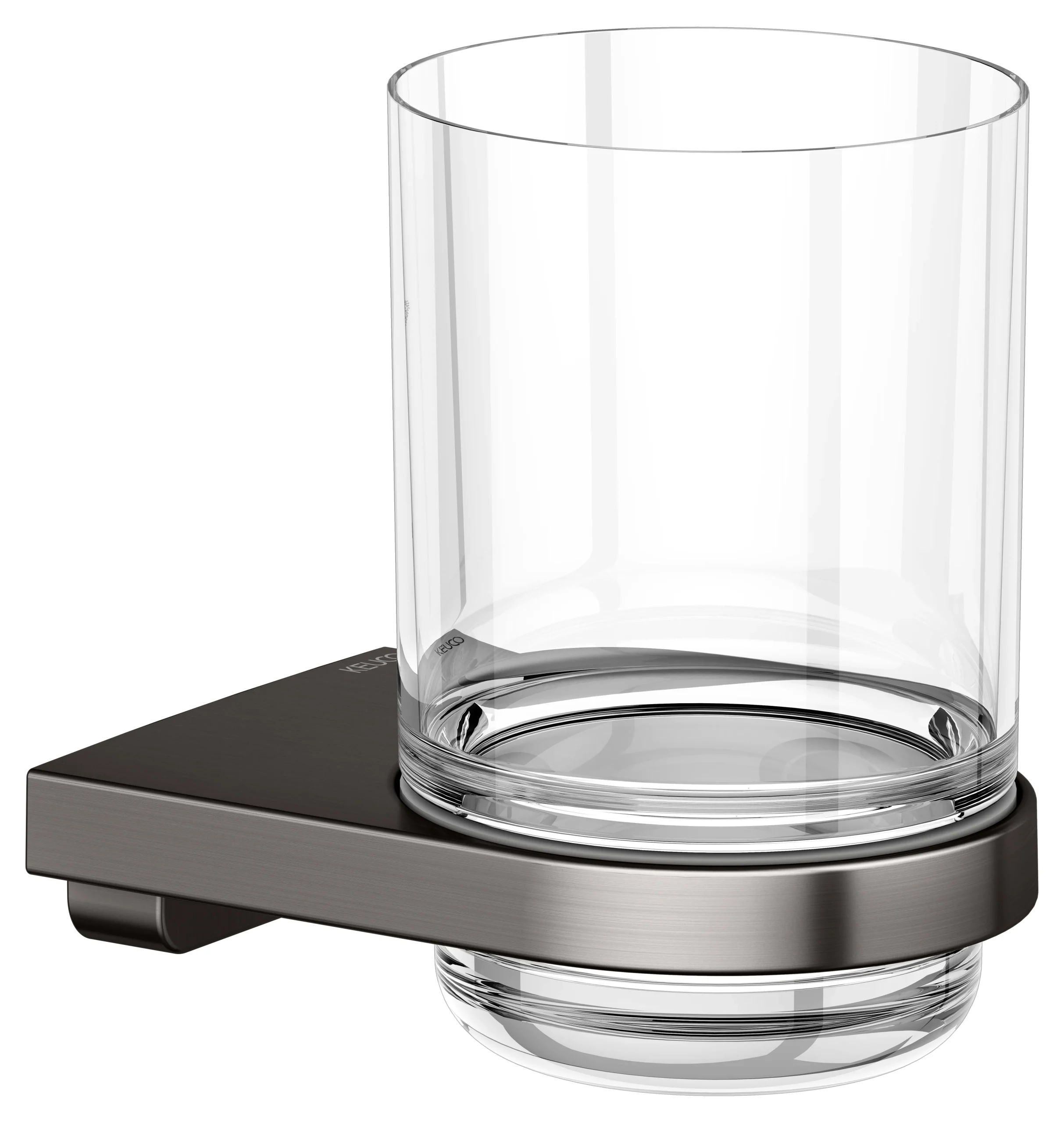 Collection Moll Glashalter Titanschwarz gebürstet