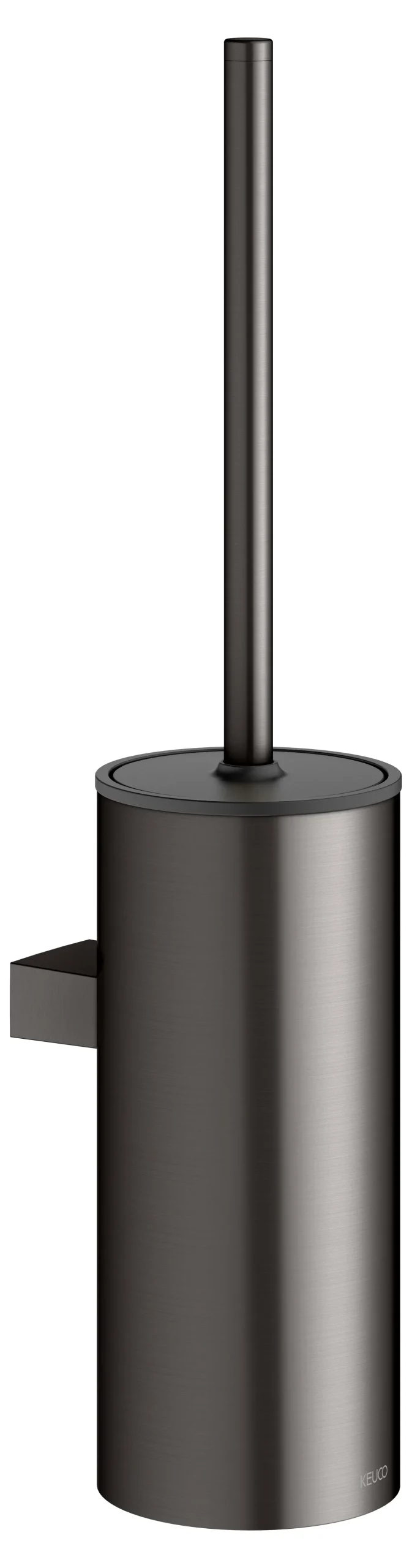 Aveno Toilettenbürstengarnitur Titanschwarz geb. / anthrazit