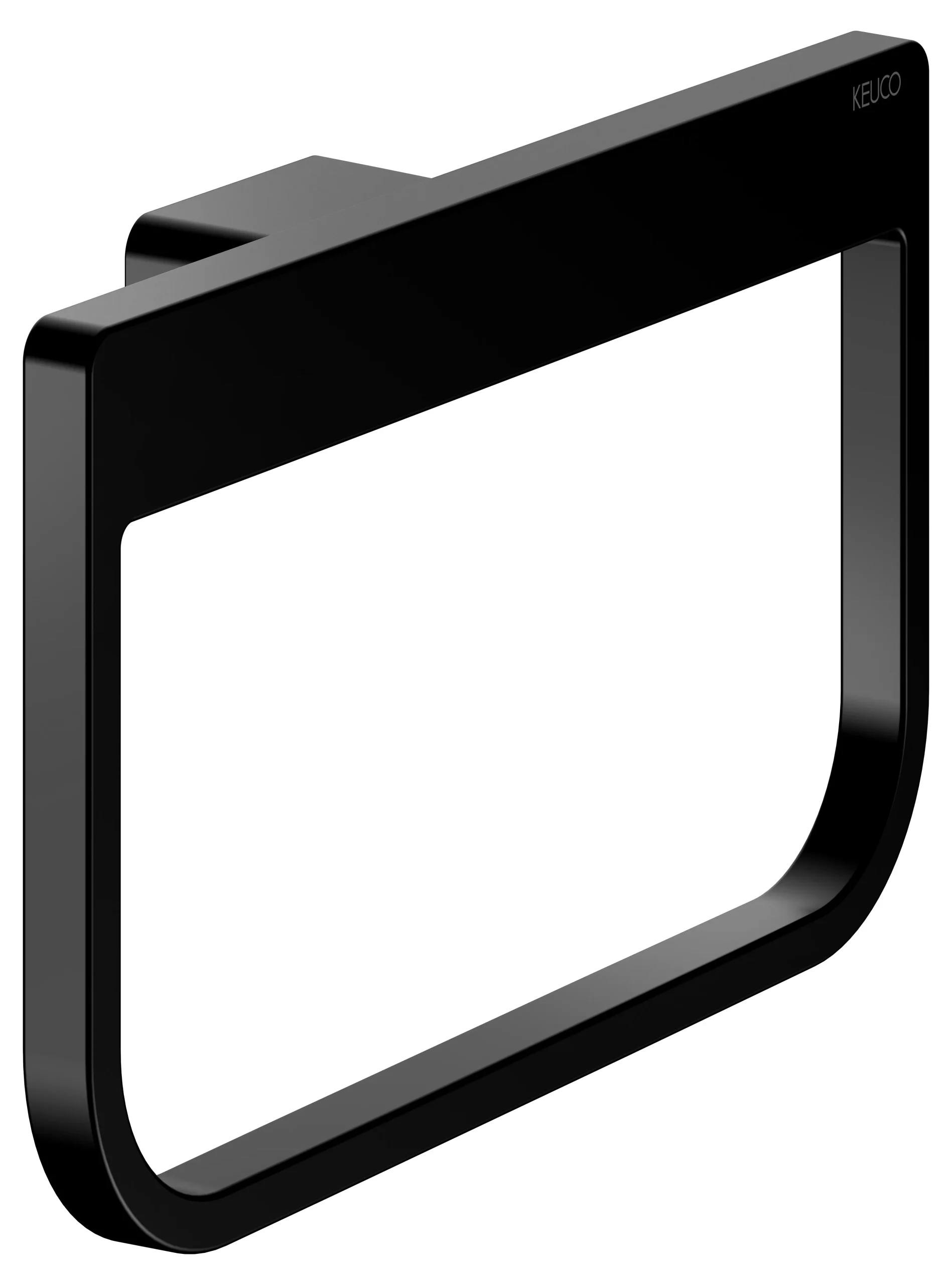 Aveno Handtuchring schwarz matt